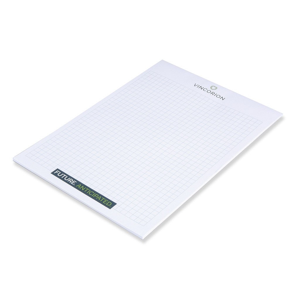 LANDRÉ Notizblock ohne Deckblatt, DIN A4, 50 Blatt, kariert 100050632
